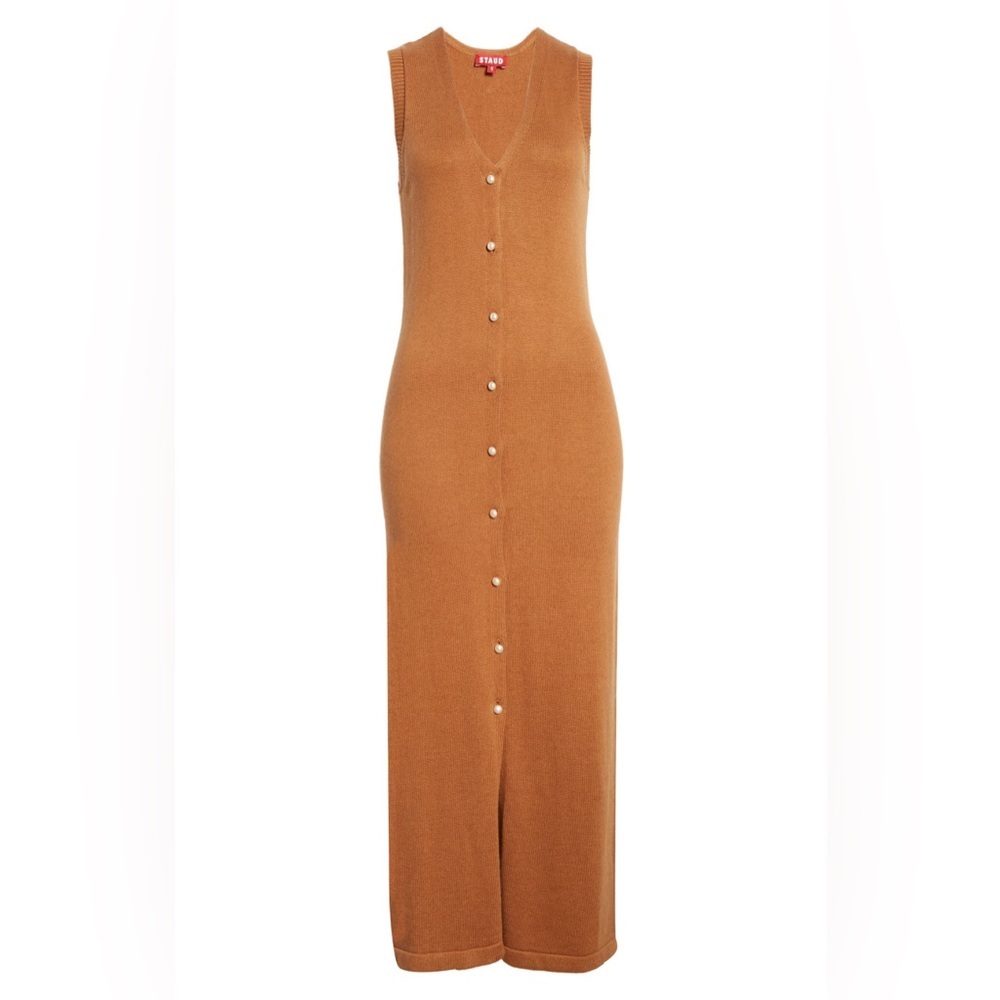 STAUD Bo Midi Sweater Dress - Picture 11 of 11